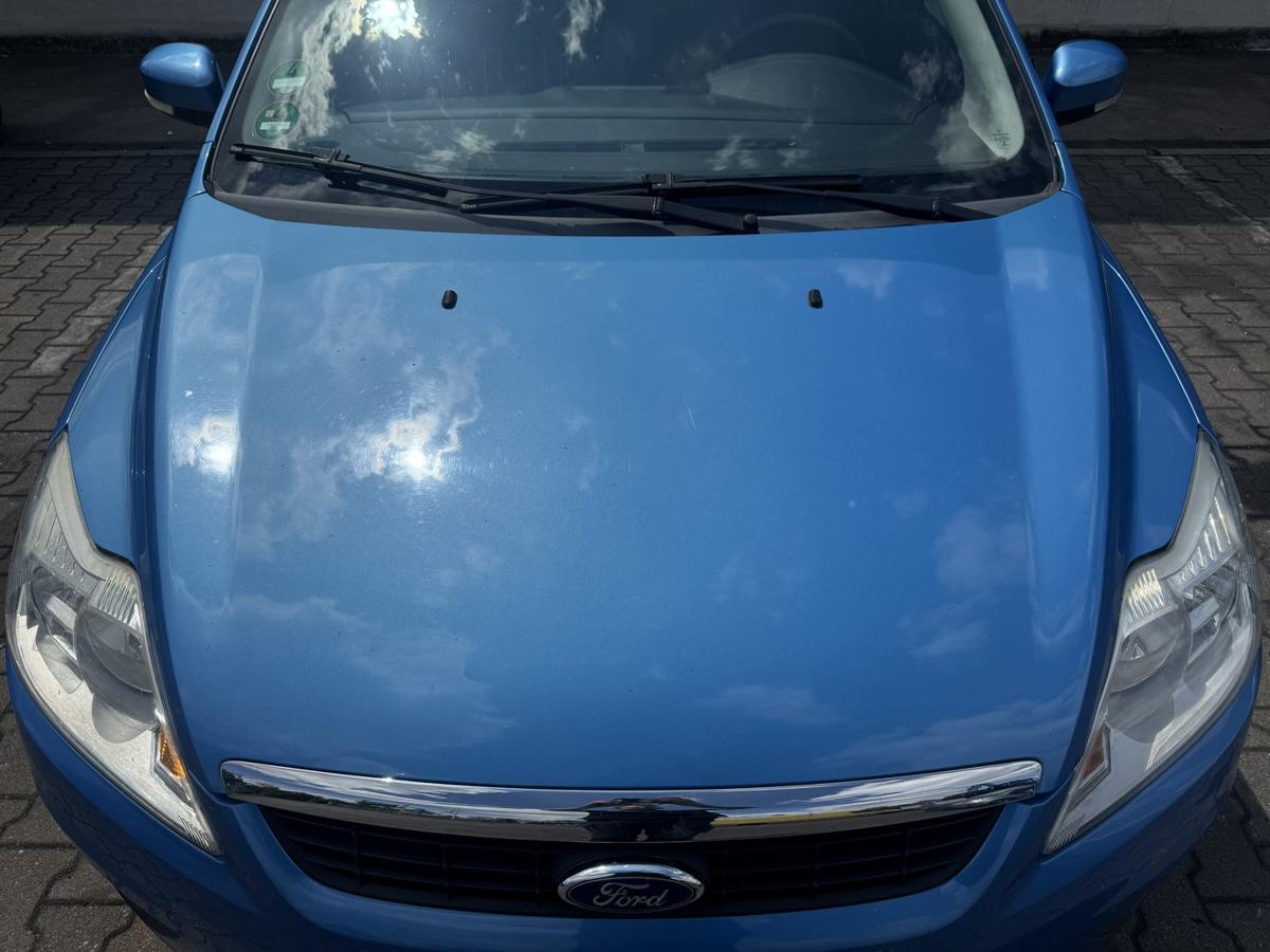 Ford Focus 2 DA3 original Motorhaube Vision-Blau Facelift ab 11/2007 Bj.2008